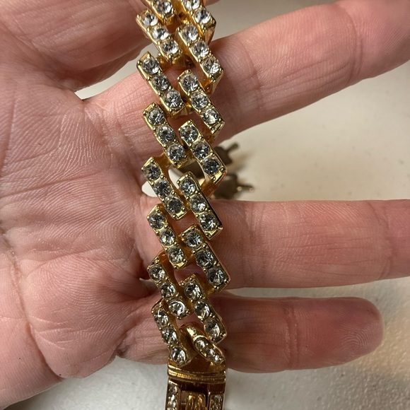 Big butterfly choker pendant, diamond encrusted, 
Cuban link chain hip hop - Picture 7 of 13